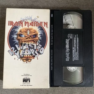 Iron Maiden 12 Wasted Years VHS (1988 MPI Home Video) Live Concert Footage - Picture 1 of 2