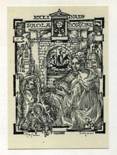 Ex Libris b 1437 Giulio Cisari