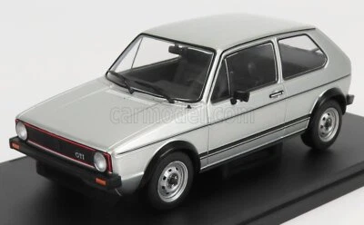 MODELLINO AUTO STATICO VOLKSWAGEN GOLF GTI 1.6 1976 SILVER SCALA 1/24 - Immagine 1 di 3
