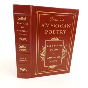 Treasury of American Poetry Best-Loved Published 1993 By Sullivan, Leather - Picture 1 of 17