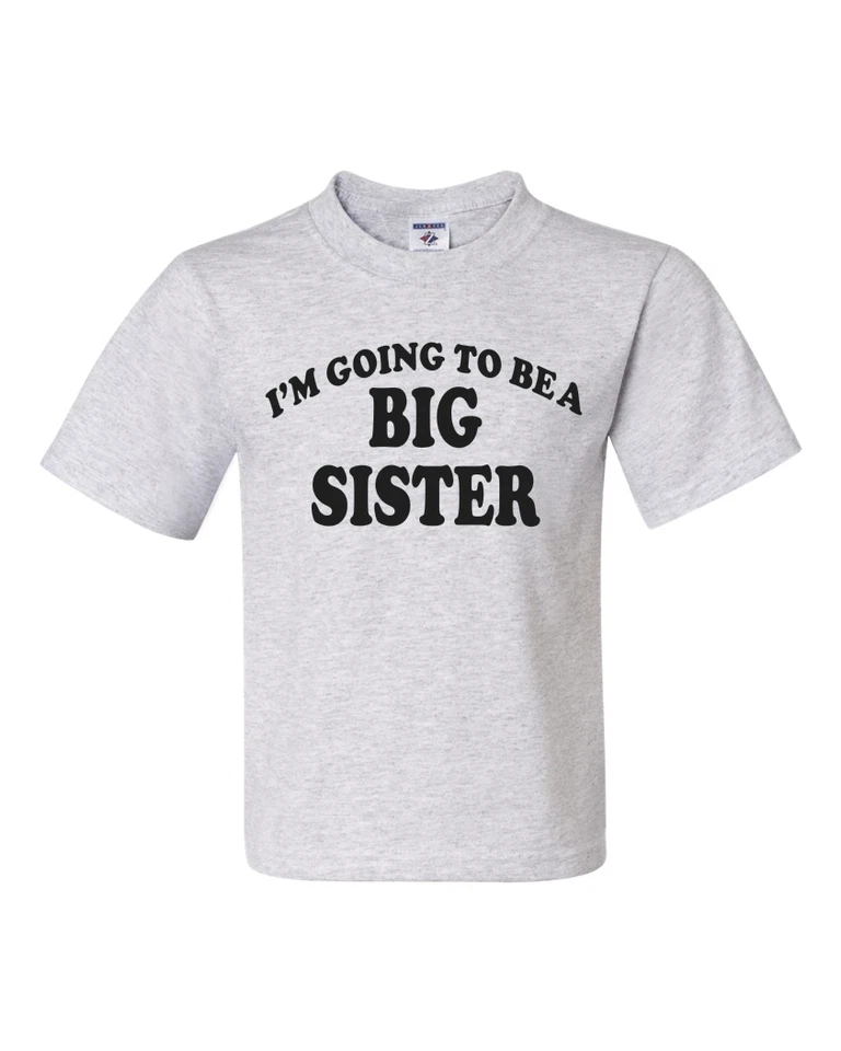I'm GOING TO BE A BIG BROTHER 1 Camiseta Niños Talla 6 Meses A 18-20 La Mejor Foto 1 de 1