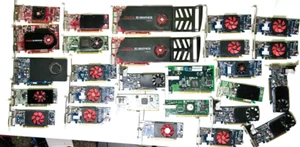 Enorme Lote de Tarjetas de Video Gráficos (45+) | AMD Ati Radeon G Logic Fire Pro | Usadas - Imagen 1 de 11