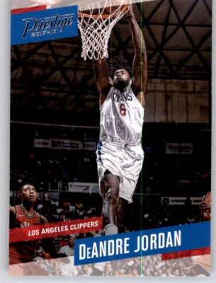2017-18 Prestige DeAndre Jordan NBA PWE Base Card Clippers #27 - Image 1 of 2