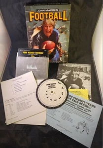 Fútbol John Madden - Apple II (1989) Completo en Caja 1a Edición - Imagen 1 de 11