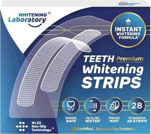 PremiumTeeth Whitening Strips Whitening Laboratory Teeth 14 Sessions – 28 strips - Picture 1 of 7