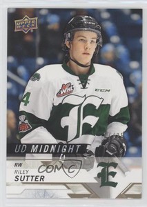 2018-19 Upper Deck CHL UD Midnight /25 Riley Sutter #40