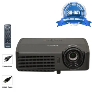 3200 ANSI DLP Projector Professional for Business Presentation PC 3D Ready HDMI - Picture 1 of 8