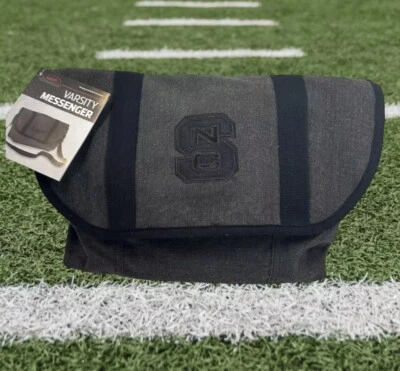 NCAA North Carolina State Wolf Pack Varsity bolsa carteiro logotipo cadeira nova com etiquetas - Imagem 1 de 4