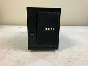 Netgear RND2110-100NAS ReadyNas DUO 2-bay Network Storage Black USB 1TB (E5D*) - Afbeelding 1 van 5