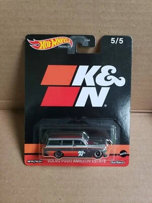 Hot Wheels Premium 2023 Volvo P220 Amazon Estate Wagon K&N Filtros 1:64 Diecast Foto 1 de 3
