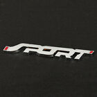 Chrome Sport Emblems Car Decals Metal Letter Emblem Trunk Rear Badge Sticker