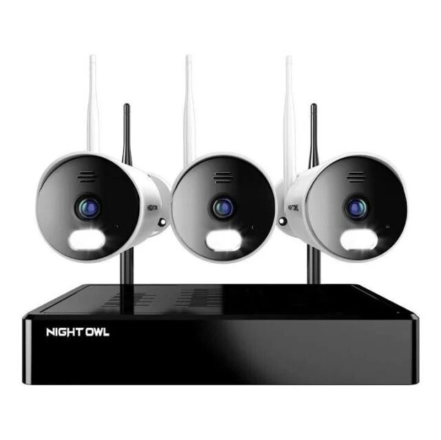 Night Owl SC-23-BWIP1-2B 10 Channel Wireless Indoor/Outdoor Surveillance Camera