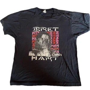 Vintage 1992 Single Stitch WWF Bret Hart Shirt VERY HARD TO FIND - Picture 1 of 7