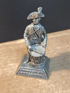 Drummer Boy 1776 Zinn Statue - Bild 1 von 3