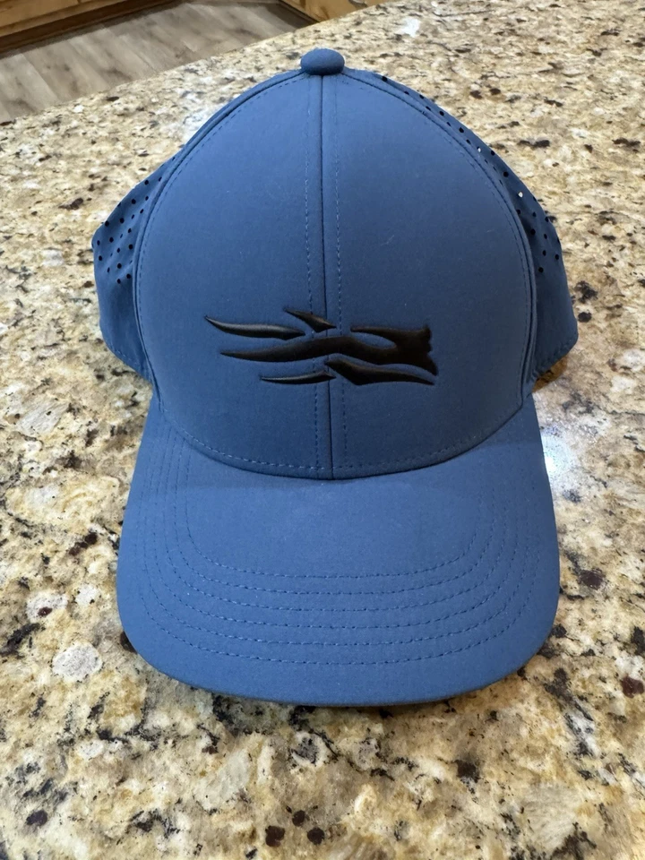 Gorra/sombrero de béisbol Sitka Snapback malla trasera azul Foto 1 de 4