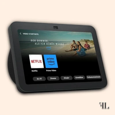 Echo Show 8 (3. Generation) | Anthrazit | NEU & OVP ✅ FREE SHIP - Bild 1 von 2