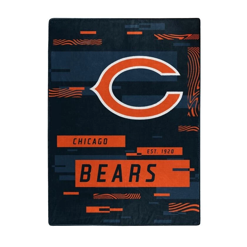 Manta Raschel Chicago Bears Digitalize 60x80 - Instock - ¡¡SÚPER VENTA!!! Foto 1 de 1