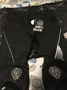 Pantaloni moto in pelle nera "Arlen Ness Sugello" https: youtu.be/uF95OyZXcdA - Imagen 1 de 13
