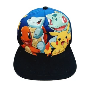 Pokemon Youth Snap Back Hat Cap  Pokemon Characters - Picture 1 of 16