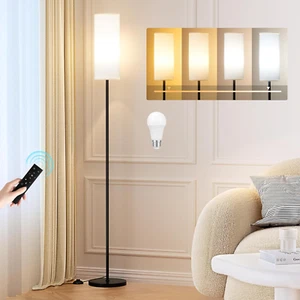 Floor Lamps for Living Room, 64" Modern Floor Lamp with Remote Control, Stepless - Picture 1 of 12