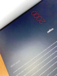 Calendario Calendar 2000 LAVAZZA photographs of Elliot Erwitt RARE - Foto 1 di 7