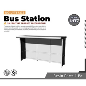 Estación de autobuses modelo escena HO SSMODEL LYT87336 1/87 - Imagen 1 de 2