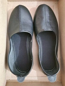 Schuhe für Tawaf und Umrah oder Zuhause, Hausschuhe, Islam Mest echtes Halal-Leder  - Bild 1 von 7