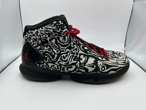 Size 8.5 - Jordan Super Fly 4 JCRD White Gym Red - Picture 1 of 13