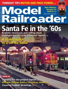 MODEL RAILROADER MAGAZINE | MAR 2023 | SANTA FE IN THE '60S - Picture 1 of 1