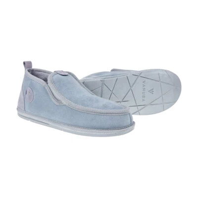 VANUBA BOND Herren Leder Winter Hausschuhe HüttenSchuhe Schaffell M009/02 41-47