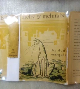 Archy and Mehitabel, Marquis, 1st ed. 1929 Latter printing Vg/G - Picture 1 of 13