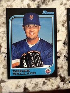 Tarjeta de novato Bowman 1997 New York Mets Derek Wallace #147 - Imagen 1 de 1
