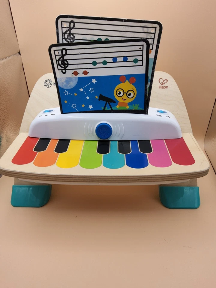 Baby Einstein Magic Touch piano musical de madera juguete para niños pequeños y 2 hojas, 6M+ Foto 1 de 1