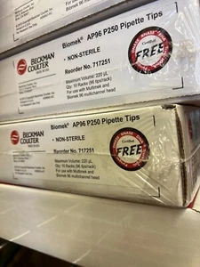 Beckman Coulter Biomek AP96 P250 Pipette Tips - Picture 1 of 1