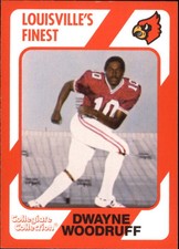 1989-90 Louisville Collegiate Collection Multi-Sport Card #118 Dwayne Woodruff