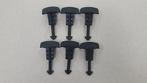 6 X PEUGEOT 206 307 GTI 180 ENGINE COVER CLIPS C4 VTS 180 BHP TOP FIXINGS SCREWS - Picture 1 of 2