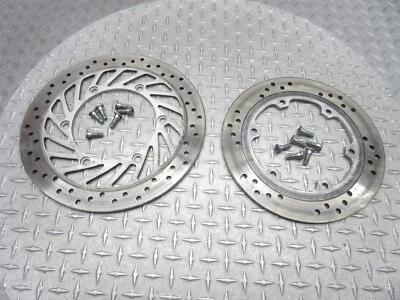 1996 99-07 Honda Shadow VT1100C2 Ace   Front Rear Back Brake Rotor Disc  - Image 1 of 4