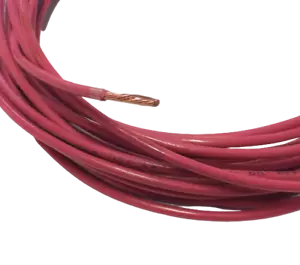 Cable eléctrico de cobre calibre 12 AWG 30' rojo o negro THHN THWN 600 voltios - Imagen 1 de 4