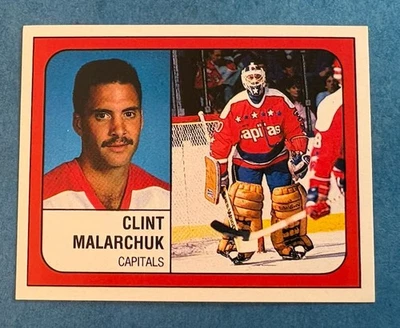 1988-89 Panini Stickers #363 Clint Malarchuk Washington Capitals NHL - Image 1 of 2