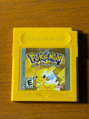 Pokémon: Yellow Version (Nintendo Game Boy Color, 1999) Authentic TESTED - Image 1 of 4