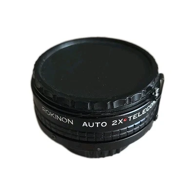 Lente teleconvertidora Rokinon Auto 2X (MD) con tapas Foto 1 de 4