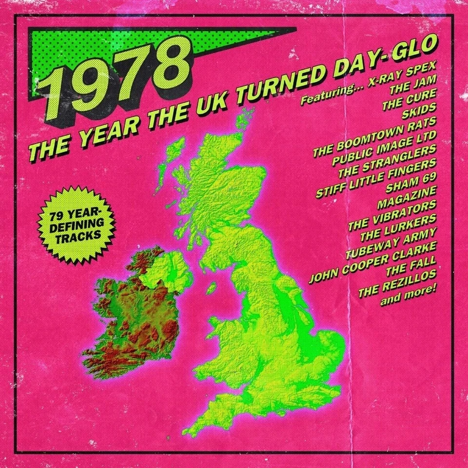 Various Artists 1978: The Year the UK Turned Day-Glo (CD) Box Set - Bild 1 von 1