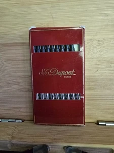 S.T. Dupont Medium Noire Long refills 040401 9 count black - Picture 1 of 6