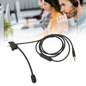 Cable Boom Mic Noise Reduction Mic Cable With Mute Control For Qc35 Qc SPC - Zdjęcie 1 z 12