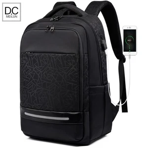 19" Anti-theft Waterproof Backpack,Charge Laptop Travel School Bag Work Rucksack - Picture 1 of 24