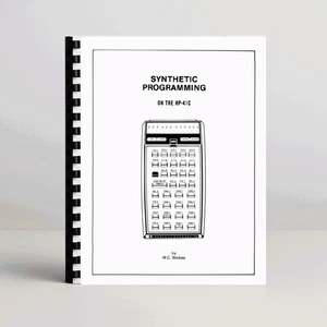Synthetic Programming on the HP41 for HP 41C HP 41CV HP 41CX Calculator - Picture 1 of 1