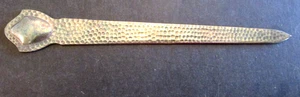 Vintage Wallace Silver Plate Hammered Letter Opener 7" Long - Picture 1 of 4