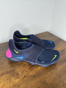 Nike Free RN Flyknit 3.0 Midnight Navy Size 10 Shoes Sneakers AQ5707-400 - Picture 1 of 13