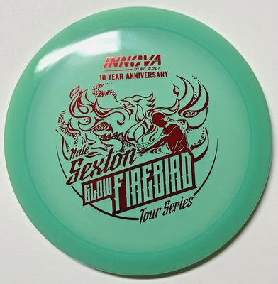 Innova Proto Glow Nate Sexton Firebird 10th Anniversary Stamp 174g New - Image 1 of 3