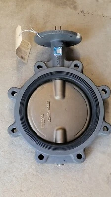 Milwaukee CL223ED 8" Butterfly Valve Al/Brz Ductile Iron - No Handle - Image 1 of 4